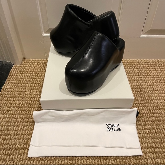 Simon Miller Bubble Platform Clog Black 39 - Picture 7 of 8